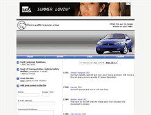Tablet Screenshot of cougarsunroof.com
